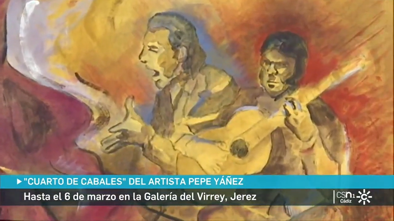 Pepe Yáñez. Canal Sur Tv. Reseña de la exposición 