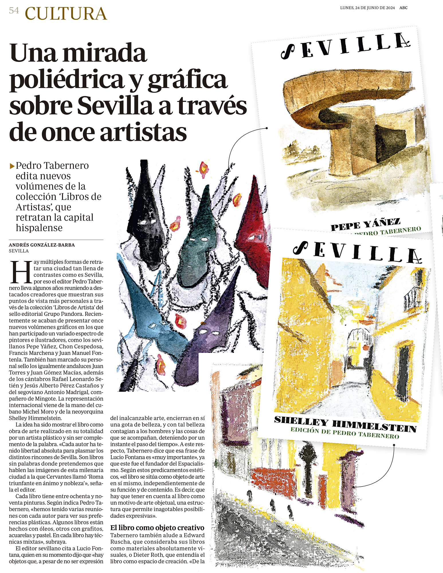 Una mirada poliédrica y gráfica sobre Sevilla a través de once artistas